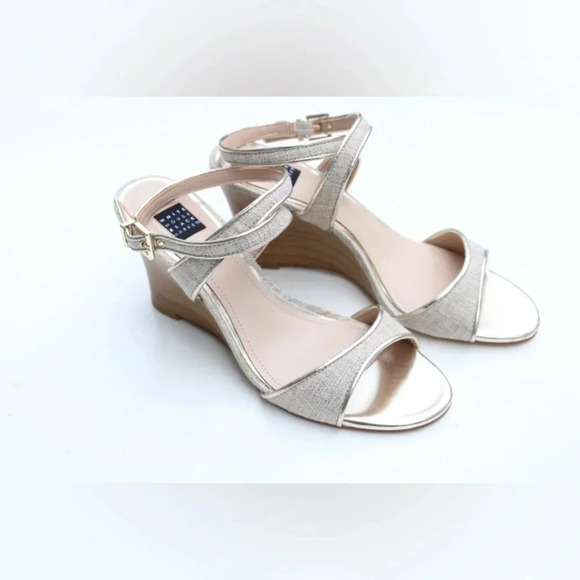 NWOT White House Black Marker wedge sandals - Picture 2 of 12